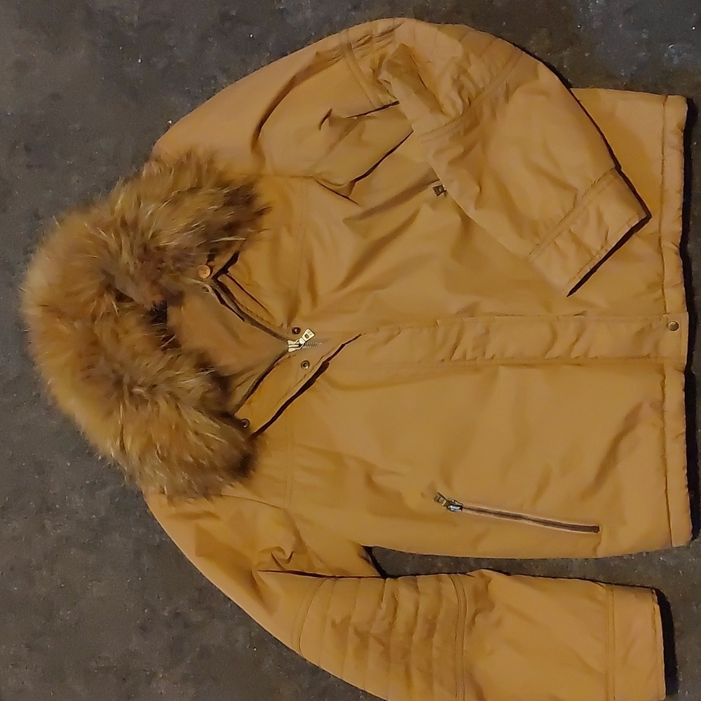 Vintage fox collar jacket